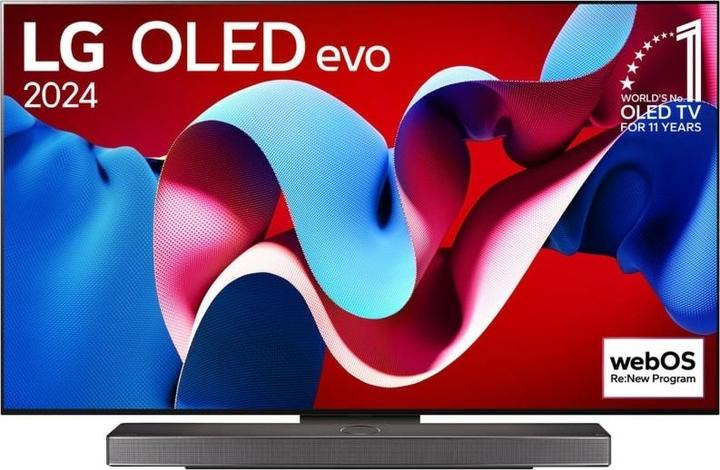 Produktbild LG OLED65C47LA 165cm 65" 4K OLED Smart TV Fernseher (65", C4, OLED, 4K, 2024)