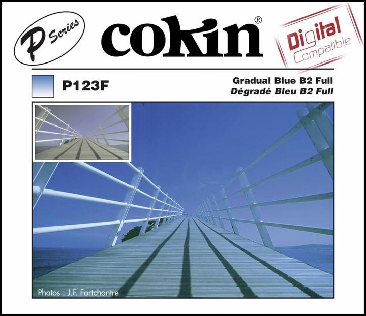 Actual product image Cokin Filter P123F course 2 full (84 mm, Graduated neutral density filter, 84 mm)