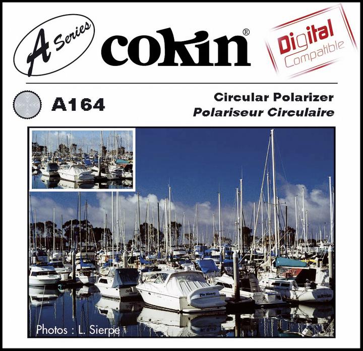 Actual product image Cokin Filter A164 Pole circular (62 mm, Polarizing filter, 67 mm)