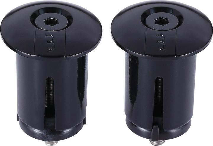 Image du produit BBB Embouts de guidon ScrewOn BHT-96, 2 pièces, noir