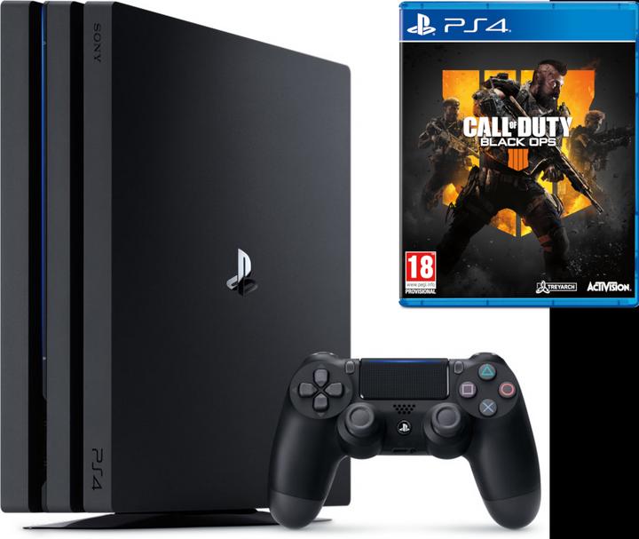 Produktbild Sony Playstation 4 Pro + COD Black Ops 4