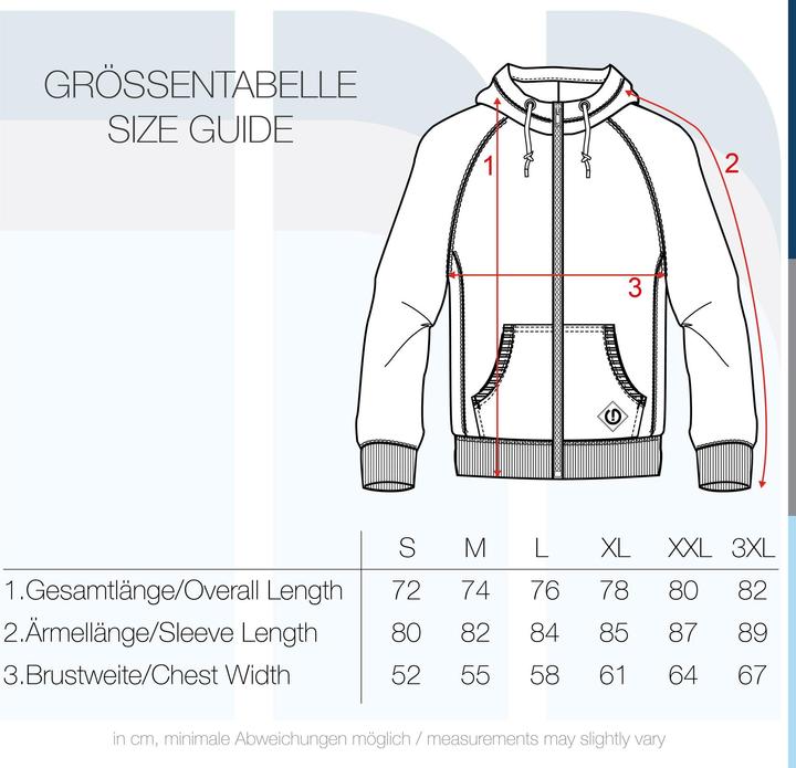Actual product image Solid Vitu Zip-Hoodie Men's Jacket (3XL)
