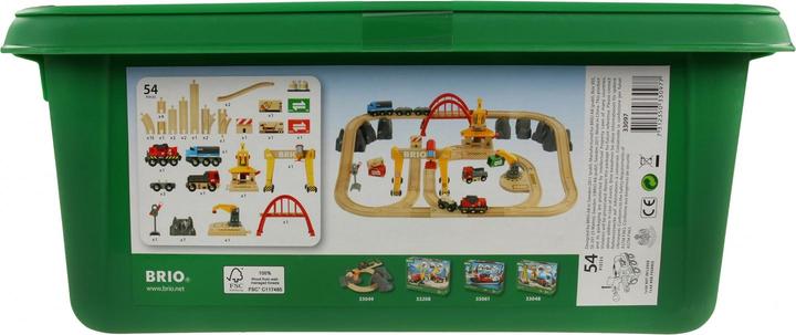 Produktbild Brio Brio-Set mit Eisenbahngleisen Railway Deluxe, 33097