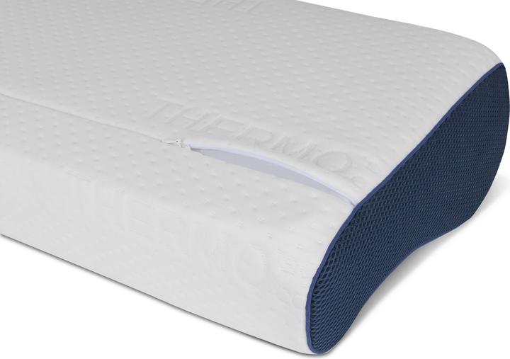 Produktbild Aspero Viscoelastisches Kissen inklusive Kissenbezug Wavre (60 x 30 x 12 cm)