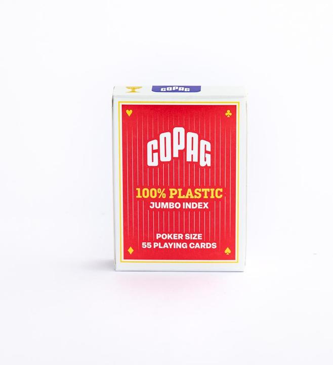 Actual product image Copag Poker Card Deck Jumbo (German, English, French, Italian, Swiss German)
