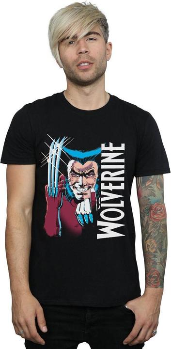 Actual product image Mens X-Men Wolverine Come Here T-Shirt (L)