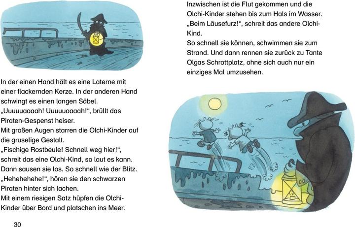 Actual product image Die Olchis und der schwarze Pirat (German, Erhard Dietl, 2019)