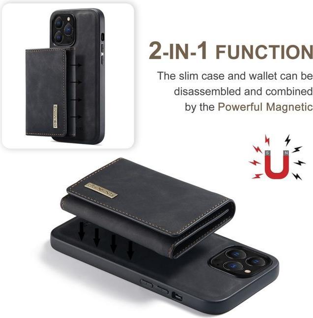Actual product image Dg.Ming M1 Series Hardcase with detachable wallet (Apple iPhone 14 Pro Max)
