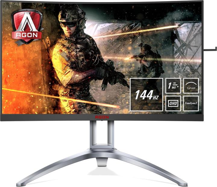 AOC AG273QCX AGON (2560 x 1440 pixels, 27")