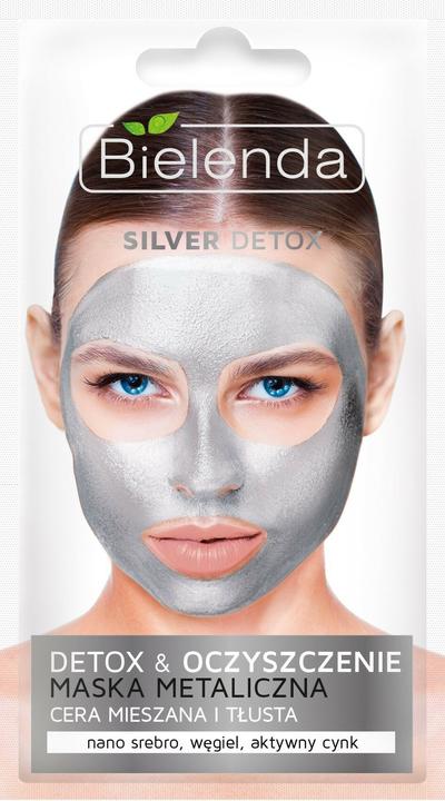 Image du produit Bielenda Gold Detox Detox & Cleansing Metallic Mask For Combination And Oily Skin 8G