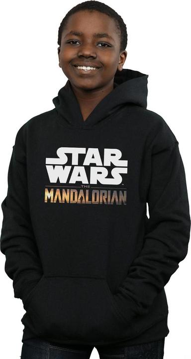 Image du produit Star Wars - Sweat à capuche THE MANDALORIAN LOGO - Garçon (140, 146)
