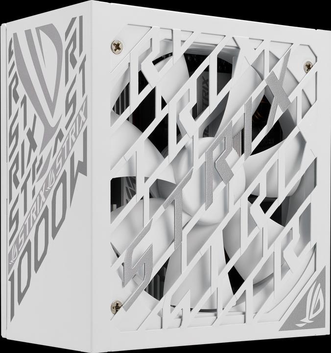 Productafbeelding ASUS ROG Strix 1000P White Gaming Netzteil, 80+ Platinum, Modular, 135 mm Lüfter (1000 W)