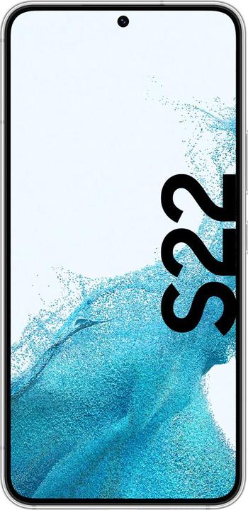 Actual product image Samsung Galaxy S22 (256 GB, Phantom White, 6.10", Dual SIM, 50 Mpx, 5G)