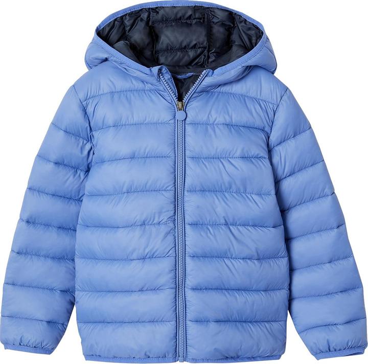 Vertbaudet Jungen Light-Steppjacke mit Kapuze und Recycling-Polyester (116)