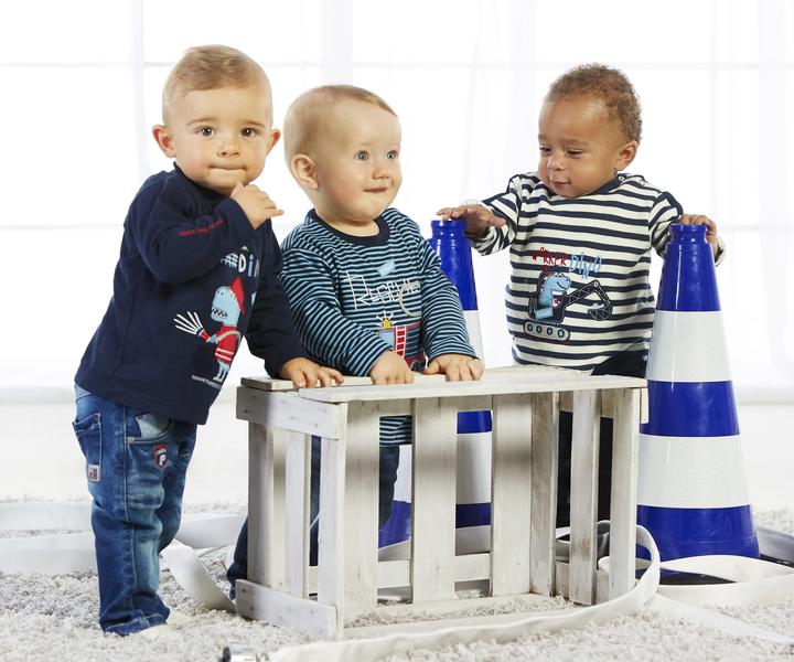 Produktbild Bondi Kleinkinder langarm Shirt Fire Dino (62)