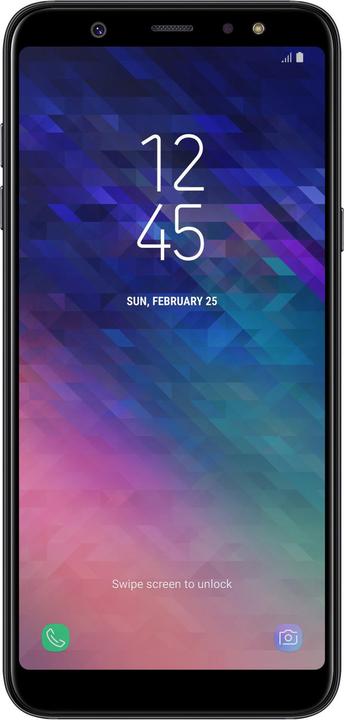Samsung Galaxy A6+ (2018) EU (32 GB, Black, 6", Dual SIM + SD, 16 Mpx, 4G)