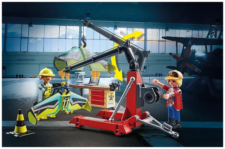 Actual product image Playmobil 70834 Air Stuntshow Service Station (70834, Playmobil stunt show)