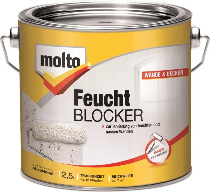 Image du produit Molto Bloqueur d'humidité (Blanc, 2.50 l)