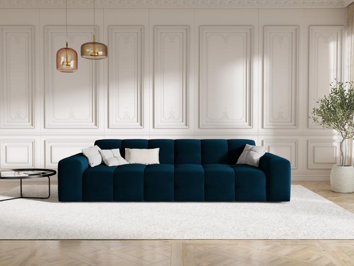 Image du produit Micadoni Canapé Velours, "Kendal", 4 Places, 255x103x79Fabriqué en Europe (2 places, 3 places, 4 places)