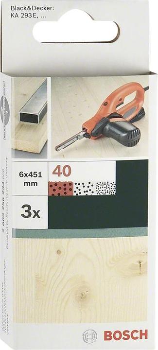 Image du produit Bosch Zubehör Kit de bandes abrasives (120)
