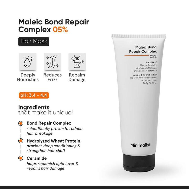 Produktbild Minimalist Maleic Bond Repair Complex 5% Hair Mask