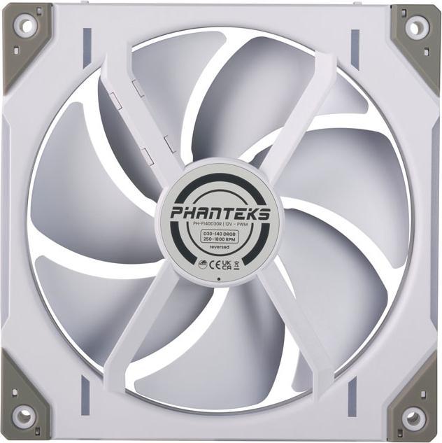 Actual product image Phanteks D30 Reverse Airflow D-RGB (140 mm, 1 x)