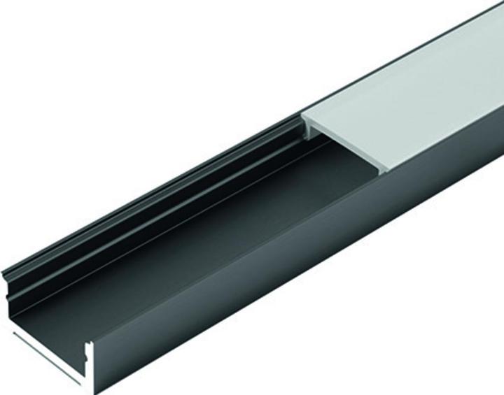 Halemeier LED Ein-/Anbauprofile ChannelLine D2 mit Lichtblende
