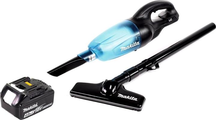 Produktbild Makita DCL 180 M1 B Akku Staubsauger 18 V Schwarz + 1x Akku 4,0 Ah - ohne Ladegerät
