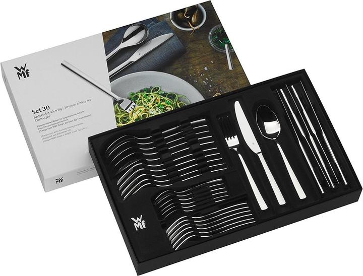 Produktbild WMF Silk Besteck-Set, 30-teilig (30 Stück, Besteck Set)