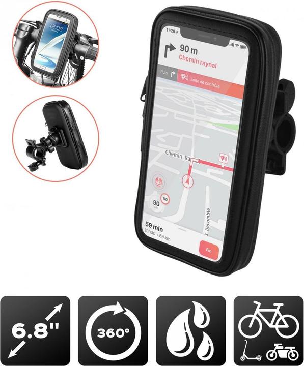 Produktbild Akashi Fahrrad/Motorrad Halterung 4"- 6,8"