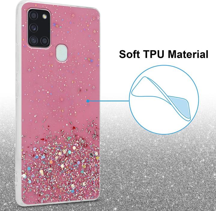 Immagine prodotto Cadorabo Copertura in TPU scintillante (Samsung Galaxy A21s)