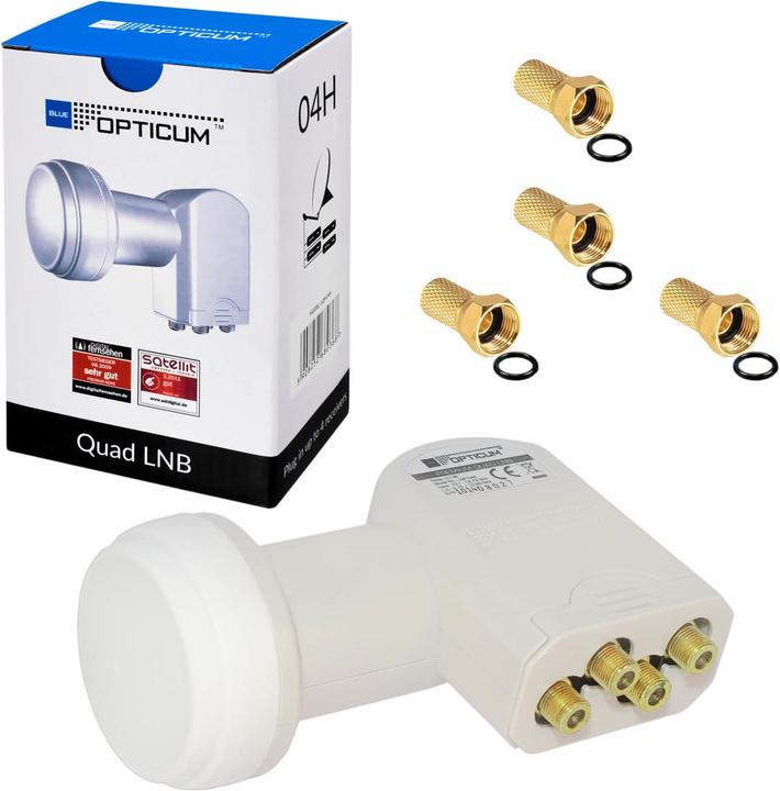 Produktbild Opticum LQP-04H (Quad LNB, 40mm)