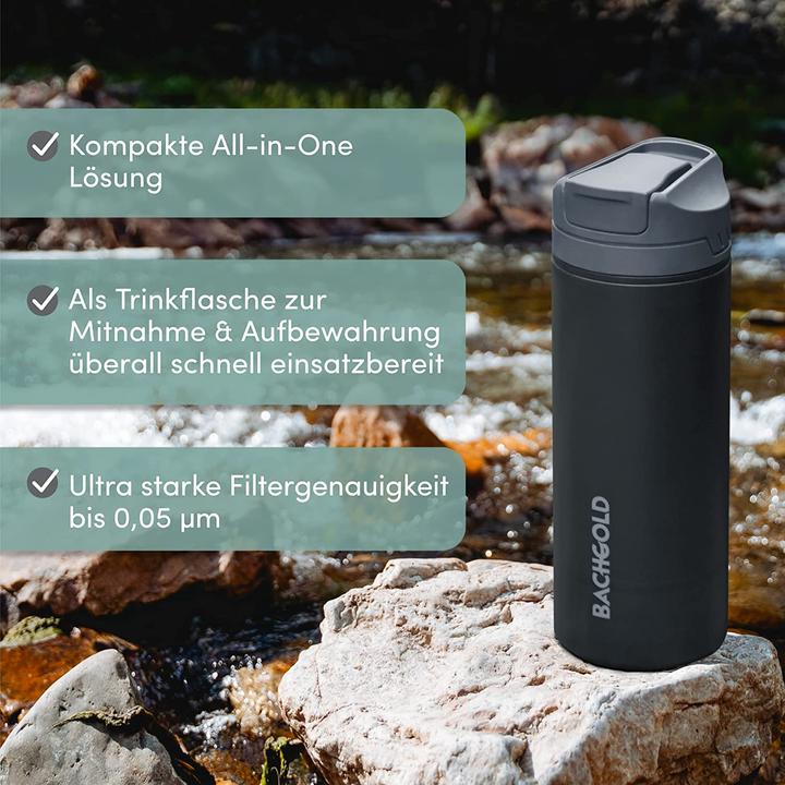 Image du produit Bachgold Wasserfilter Flasche (0.65 l)