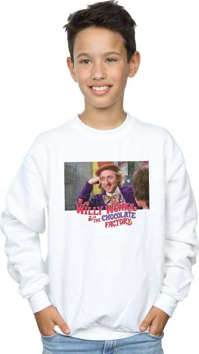 Produktbild Willy Wonka & the Chocolate Factory Condescending Wonka Sweatshirt Jungen (140, 146)