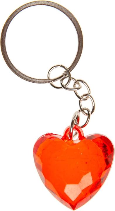 Produktbild LG-Imports Schlüsselanhänger Herz Transparent