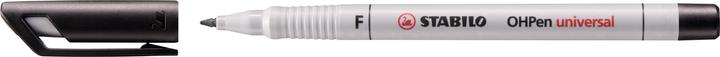 Produktbild STABILO OHPen universal Folienstift wasserlöslich (Schwarz, 0.70 mm, 10 x)