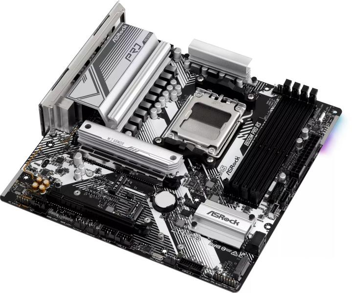 Actual product image AsRock B650M PRO RS AM5 retail (AM5, AMD B650, mATX)