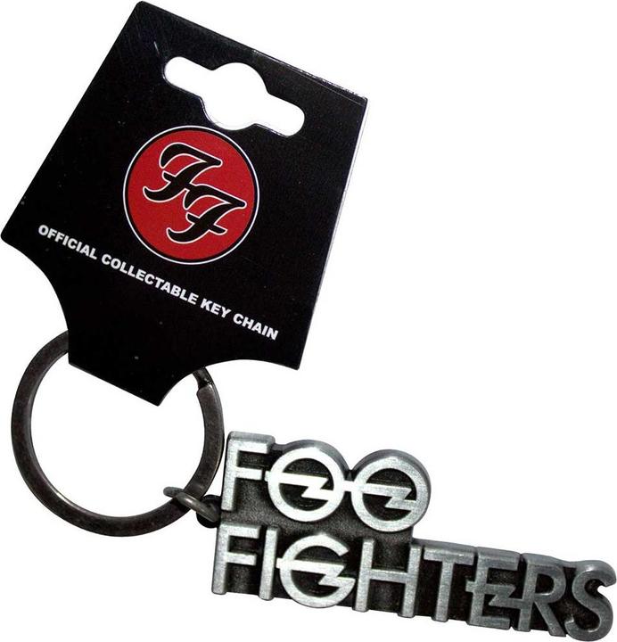Produktbild Foo Fighters Stacked Logo Schlüsselanhänger