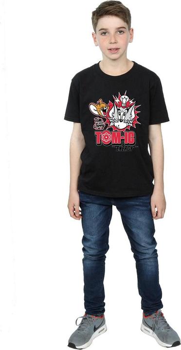 Immagine prodotto Tom & Jerry Tomic Energy Maglietta Ragazzi (128)