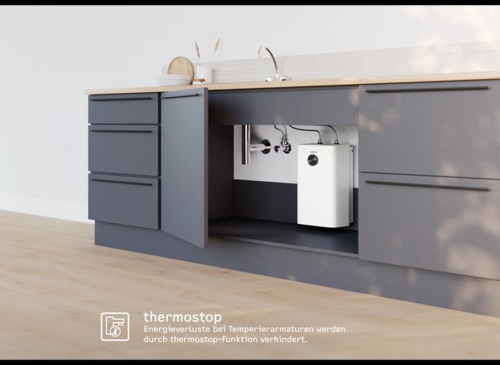Image du produit Stiebel Eltron UFP 5 Trend petit cylindre avec bouchon, thermostat, chaudière sous évier 5 l basse pression, 2 kW