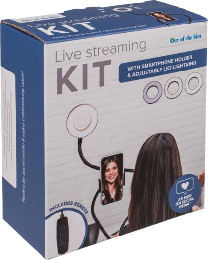 Ootb Kit Live Streaming & Vlogging avec support pour téléphone portable
