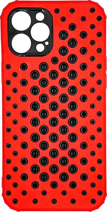 Produktbild RPD iPhone 12 Pro Max - Perforated Bumper Schutzcase, Rot (Apple iPhone 12 Pro Max)