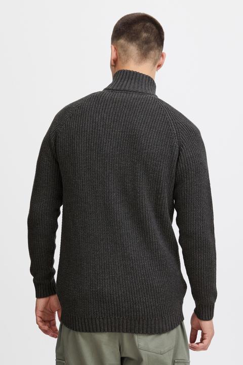 Immagine prodotto Solid Xenos Cardigan Giacca In Maglia Grossa Maglieria Da Uomo Con Collo Alto In Cotone 100% (XL)