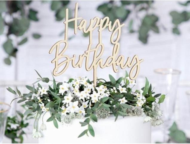 Actual product image Partydeco Happy Birthday