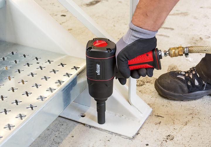 Actual product image Vigor Impact wrench ∙ V4800 ∙ Maximum loosening torque: 1200 Nm ∙ Square 12.5 mm (1/2 inch) ∙ 186.8 m... (Electrical connection)