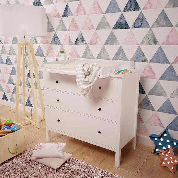 Produktbild Polini kids Wickelaufsatz für Kommode Hemnes IKEA