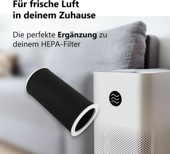 Produktbild Hermex Alternativer Aktivkohlefilter zu Xiaomi Mi Air Purifier 3C (1 x)