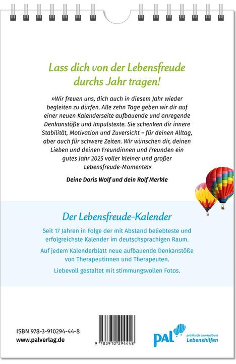 Produktbild Der Lebensfreude-Kalender (Kein Einband, Deutsch)