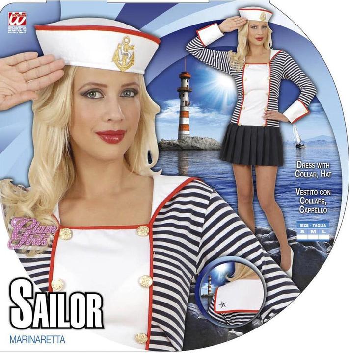 Actual product image Widmann Sexy sailor costume (M)