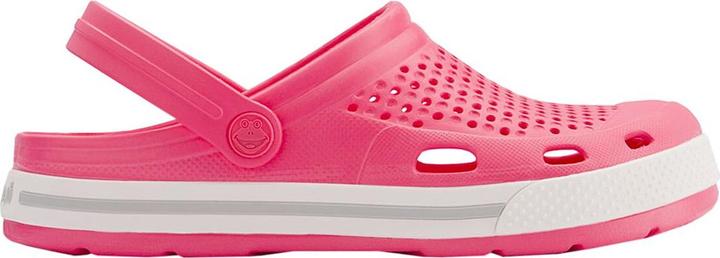Coqui Damen-Clogs Lindo rosa-grau 6413-100-4246 38 (38)